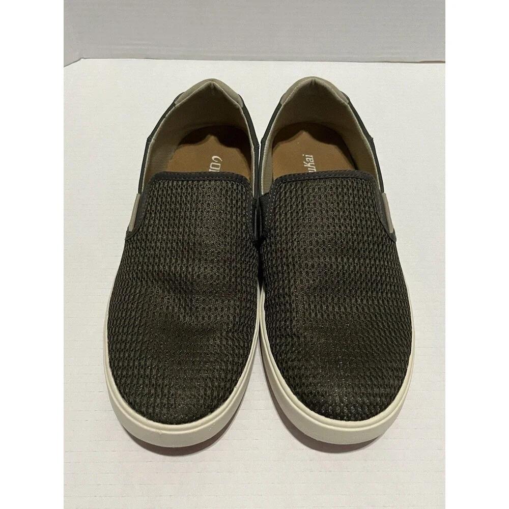 Olukai Lae'ahi Slip-On Casual Mesh Shoes Men’s US 10 EU 43 Kona/Kona